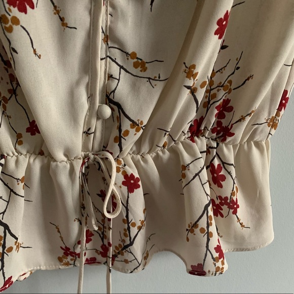 Printed Blouse SzSmall - Picture 5 of 6